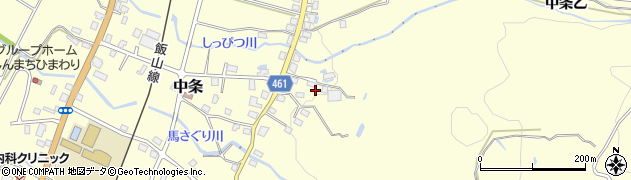新潟県十日町市中条（乙）周辺の地図