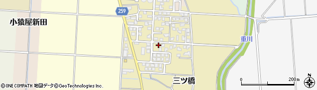 新潟県上越市三ツ橋1504周辺の地図