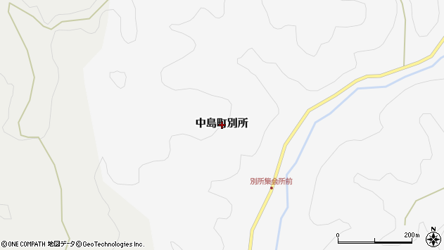〒929-2202 石川県七尾市中島町別所の地図