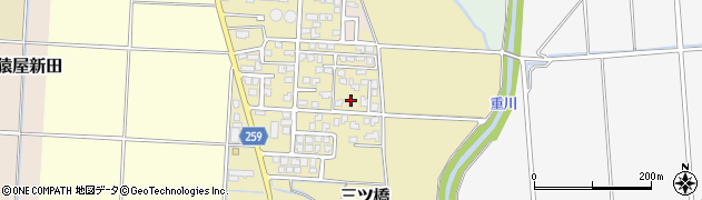新潟県上越市三ツ橋863周辺の地図