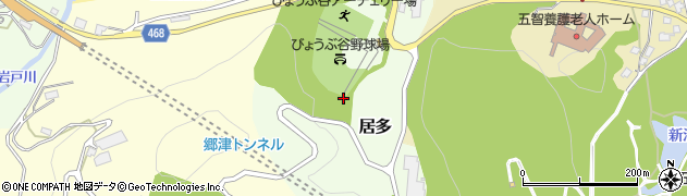 新潟県上越市居多周辺の地図