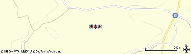 福島県いわき市大久町大久（桃木沢）周辺の地図