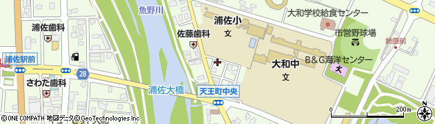 市有天王町住宅周辺の地図