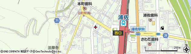 石田米店周辺の地図