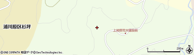 新潟県上越市浦川原区下柿野周辺の地図
