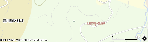 新潟県上越市浦川原区下柿野周辺の地図