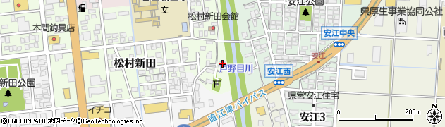 新潟県上越市松村新田85周辺の地図