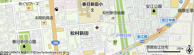 新潟県上越市松村新田55周辺の地図