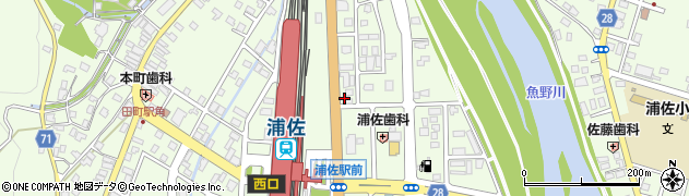 魚沼レンタカー有限会社　浦佐営業所周辺の地図