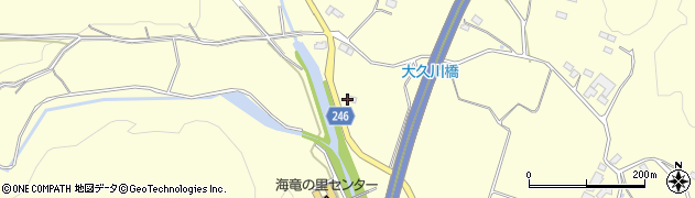 福島県いわき市大久町大久（柴崎）周辺の地図