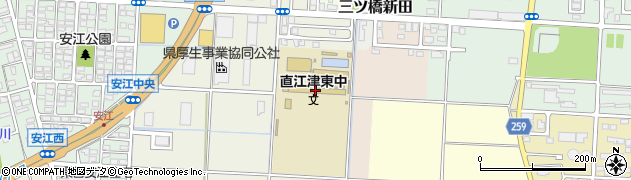 上越市立直江津東中学校周辺の地図