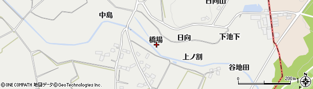 福島県西白河郡泉崎村泉崎橋場周辺の地図