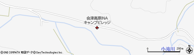 会津高原ＩＮＡキャンプビレッジ周辺の地図