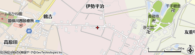 新潟県十日町市伊勢平治436周辺の地図