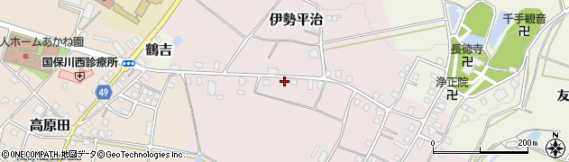 新潟県十日町市伊勢平治435周辺の地図