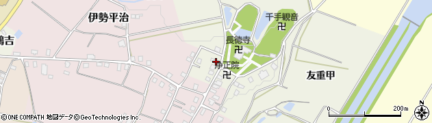 新潟県十日町市友重乙4周辺の地図