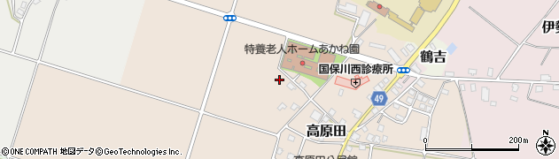 新潟県十日町市高原田周辺の地図