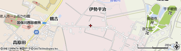 新潟県十日町市伊勢平治560周辺の地図