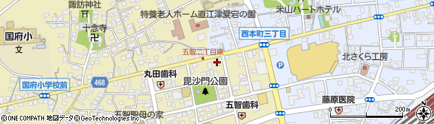 大光銀行直江津支店周辺の地図