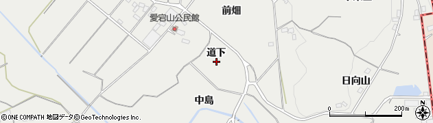 福島県泉崎村（西白河郡）泉崎（道下）周辺の地図