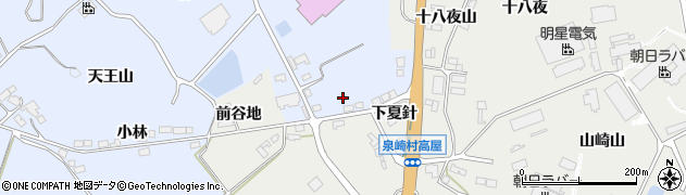 福島県泉崎村（西白河郡）太田川（原山）周辺の地図