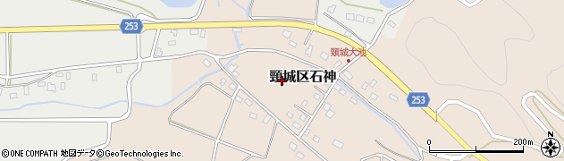 新潟県上越市頸城区石神周辺の地図
