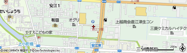 新潟県上越市三ツ屋周辺の地図