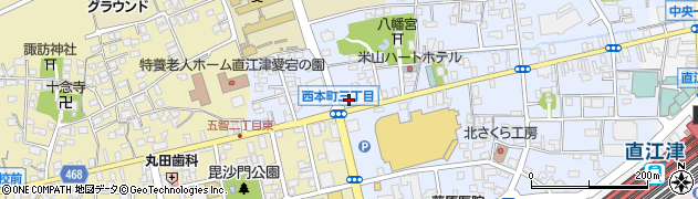 ほっぷす西本町店周辺の地図