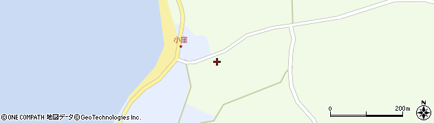 石川県志賀町（羽咋郡）小窪（ロ）周辺の地図