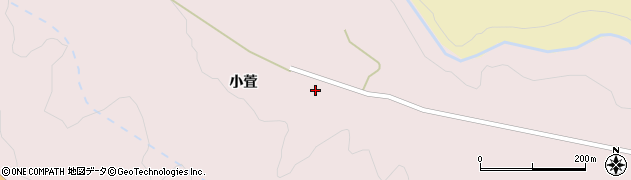 福島県西白河郡西郷村真船小萓128周辺の地図
