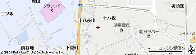 福島県泉崎村（西白河郡）泉崎（十八夜）周辺の地図