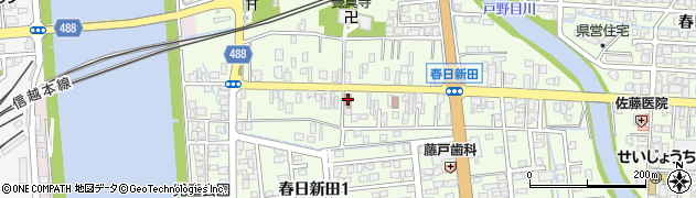 直江津有田郵便局周辺の地図