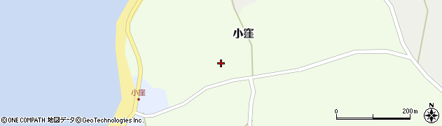 石川県志賀町（羽咋郡）小窪（ト）周辺の地図