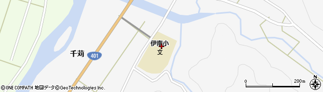 南会津町立伊南小学校周辺の地図