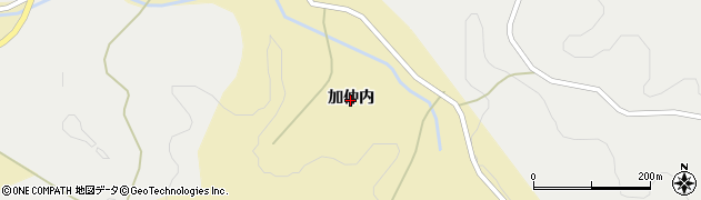 福島県平田村（石川郡）中倉（加仲内）周辺の地図