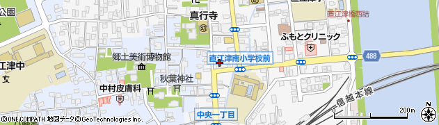 直江津タクシー株式会社　配車センター周辺の地図