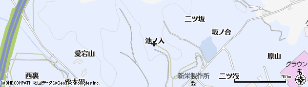 福島県泉崎村（西白河郡）太田川（池ノ入）周辺の地図