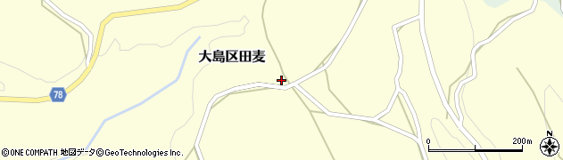 新潟県上越市大島区田麦1119周辺の地図