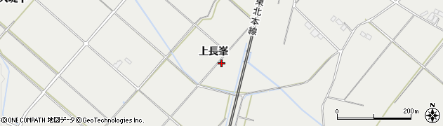福島県泉崎村（西白河郡）泉崎（上長峯）周辺の地図