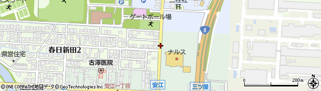 新潟県上越市三ツ屋町周辺の地図