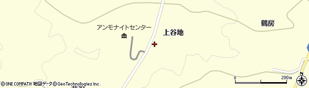 福島県いわき市大久町大久上谷地周辺の地図