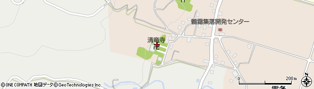 清竜寺周辺の地図