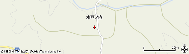 福島県石川郡石川町湯郷渡木戸ノ内周辺の地図