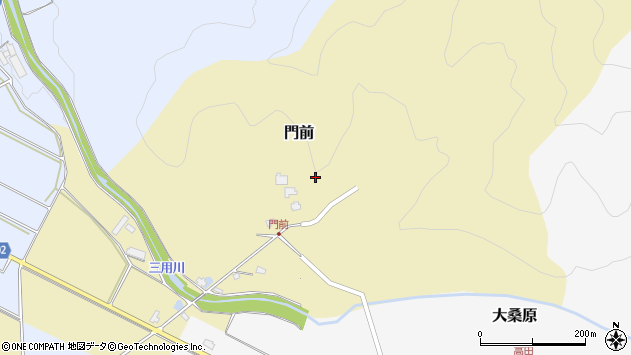 〒949-7223 新潟県南魚沼市門前の地図