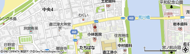直江津郵便局 ＡＴＭ周辺の地図