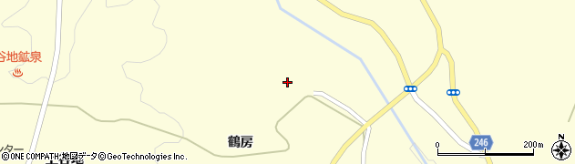 福島県いわき市大久町大久鶴房33周辺の地図
