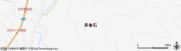 福島県南会津町（南会津郡）多々石周辺の地図