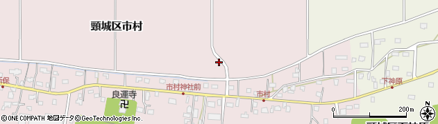 新潟県上越市頸城区市村周辺の地図