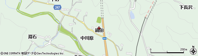 福島県いわき市久之浜町末続（鍋田）周辺の地図