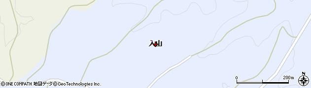 福島県石川町（石川郡）北山（入山）周辺の地図
